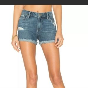 NWT PAIGE "Jimmy Jimmy" Jean Shorts in Barnes Destructed Size: 30